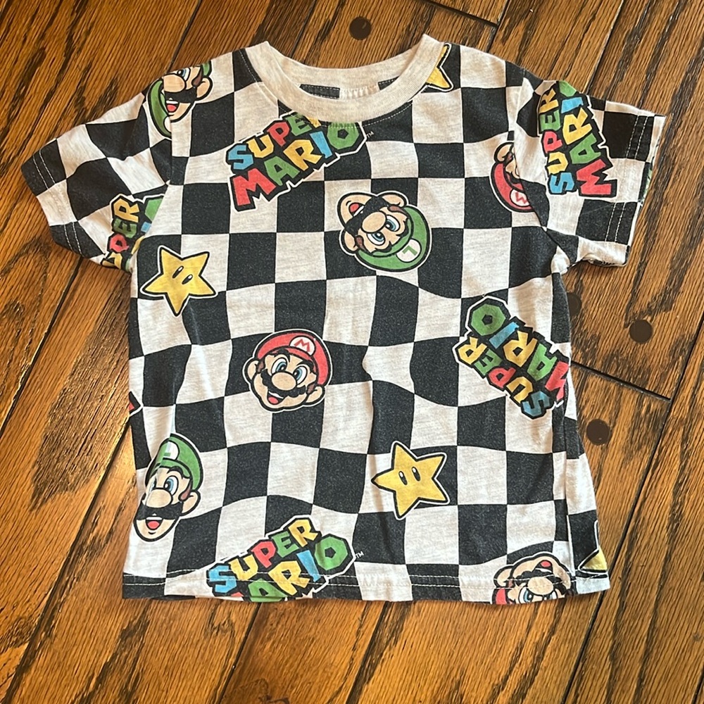Super Mario Toddler shirt